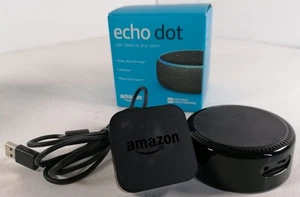 Amazon Echo Dot 3. Generation Smart Alexa Lautsprecher - Anthrazit (B07PJV3JPR) - Bild 1 von 13