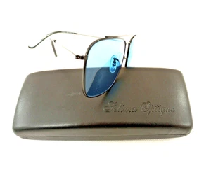 Selima Optique Sonnenbrille blaue Gläser Modell Lorenza schwarzes Gestell - Bild 1 von 6