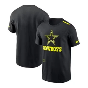 Dallas Cowboys Nike Volt Dri Fit Schwarz Kurzarm T-Shirt - Bild 1 von 3