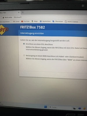 AVM FRITZ!Box 7582 International WLAN Router ADSL VDSL DSL Modem FRITZBox G2 - Bild 1 von 4