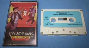 Emergency by Kool & the Gang (Cassette, Oct-1990, De Lite) .. previously owned - Imagen 1 de 3