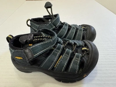 Keen Newport H2 Sport Sandals Boys Kids Size 8 Blue Waterproof Outdoor Shoes - Image 1 of 4