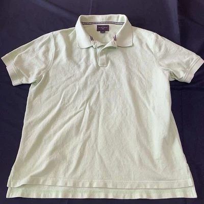 Polo negro marrón para hombre verde lima manga corta XL algodón Foto 1 de 4
