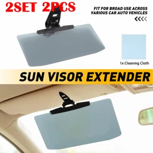 2PC Sun Visor Extender for Car, Polarized Car Visor Extender with Polycarbonate - Picture 1 of 20