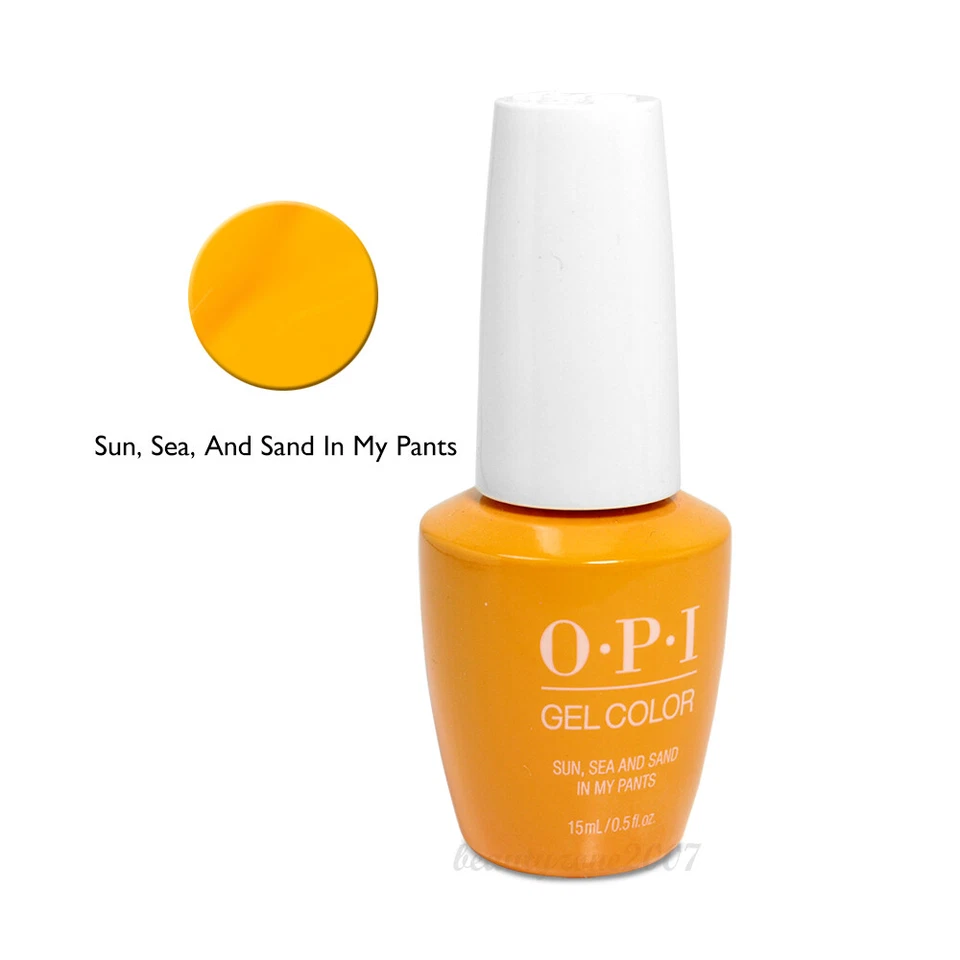 Esmalte en gel OPI Soak Off GC L23 sol, mar y arena en mis pantalones 0,5 oz Foto 1 de 1