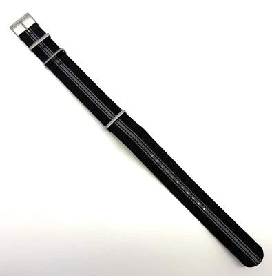 Chopard Grand Prix de Monaco 21mm Black Fabric Watch Strap New Authentic OEM - image 1 of 4