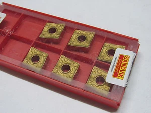 6 pcs SANDVIK CNMM 542-PR / 160608-PR Grade 4015 Carbide Inserts - Picture 1 of 2
