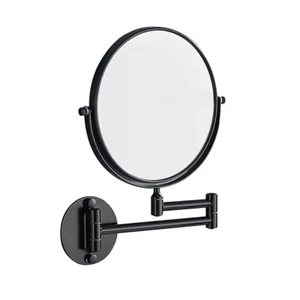 Wall Mounted Makeup Mirror 3X Magnification 360 Degrees Swivel Extendable E3W1 - Picture 1 of 11