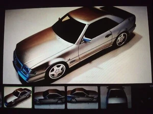 MERCEDES SL 73 AMG 1:18 OT240 #1402/2000 pcs. Brillantsilber - Bild 1 von 5