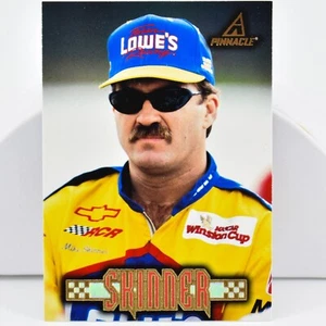 Tarjeta coleccionable vintage 1997 Mike Skinner Pinnacle Racing Stats #26 - Imagen 1 de 2