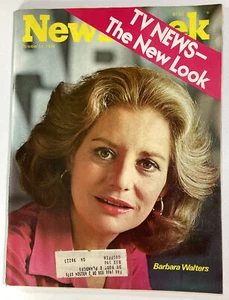 Newsweek Magazine 1976 Rare Ads Barbara Walters TV News AMC RCA Ali MG Ross WY - Picture 1 of 24