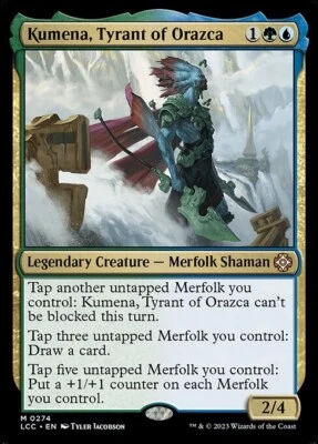 KUMENA - EDH COMMANDER DECK Magic the Gathering MTG 100 cards - MERFOLK - Image 1 of 4