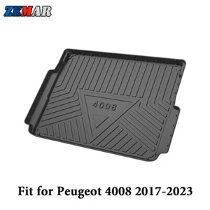 Rear Trunk Tray Upper Cargo Liner Rubber Floor Mat A For Peugeot 4008 2017-2023 - Picture 1 of 10