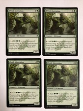 4x MTG Masters 25 Elvish aberration EX/NM Magic Card Magic the Gathering