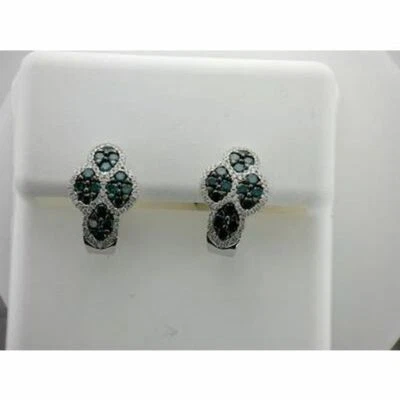 Pendientes LeVian Oro Blanco 14K G-H SI1 Diamante 1,6 quilates Foto 1 de 4