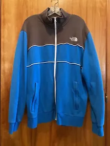 The North Face Herren-Sweatshirt mit durchgehendem Reißverschluss blau anthrazitgrau Größe US XL - Bild 1 von 6