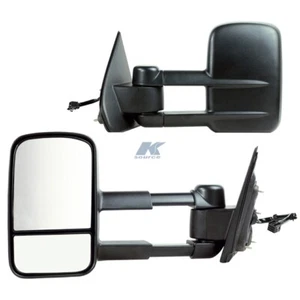 K Source 62147-48G Exterior Towing Mirror; OEM Replacement; Dual Lens; Extendabl - Picture 1 of 2