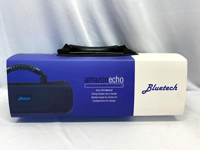 Black EVA Carrying Hard Case for Amazon Echo 2nd Gen Travel Protective Pouch - Image 1 of 4