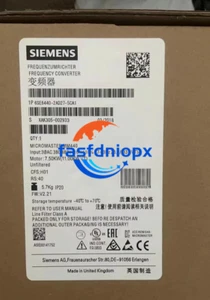 Brand New Siemens 6SE6 440-2AD27-5CA1 PLC 6SE6440-2AD27-5CA1 Fast Shipping - Picture 1 of 5