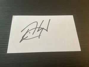 3x5 Index Card 2003 Twins Jason Bartlett Signed - Picture 1 of 1