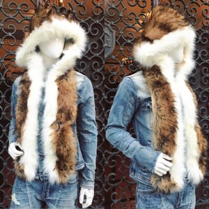 Denim Coats, Jackets \u0026 Vests Faux Fur 