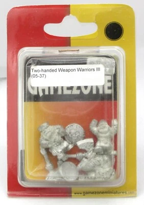 Gamezone 05-37 Guerreros Armas Dos Manos III (Enanos) Infantería Enana Foto 1 de 2