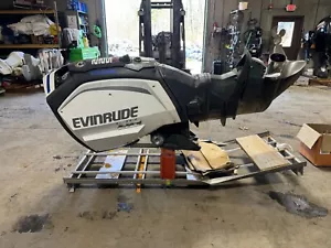 ~2017 Evinrude Etec 225 G2 Outboard Boat Motor Engine 25" E-Tec Prop Not Running - Picture 1 of 6