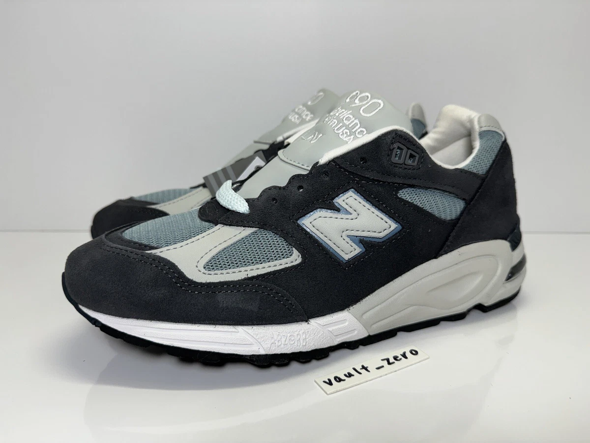New Balance Kith x 990v2 Made in USA Steel Blue | eBay