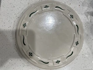 Longaberger Pottery Woven Traditions 8-1/2" Trivet Green - Picture 1 of 2