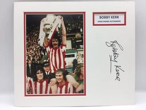 RARE Bobby Kerr Sunderland 1973 FA Cup signed Photo Display + COA AUTOGRAPH - Bild 1 von 3