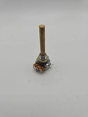 1x NOS 47KF Drehpotentiometer LINEAR PREH 6mm Achse M10 47K OHM  (Z35-27) - Bild 1 von 3