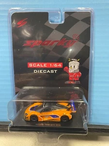 1/64 SPARKY MCLAREN 7203 GT3 #03 2019 ARANCIONE - Foto 1 di 1