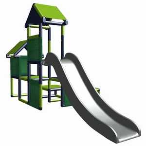 Torre de Escalada 6458 Gesa con Tobogán Para Niño Pequeño Con Kriechtunnel Mas - Imagen 1 de 10