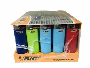Genuine Bic Child Guard Cigarette Lighter J26 Maxi Big 50 Pack FREE POSTAGE - Picture 1 of 2
