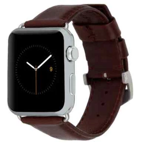 Case-Mate Apple Watch Band 42mm 44mm 45mm 49mm Leather - Tobacco - Picture 1 of 5