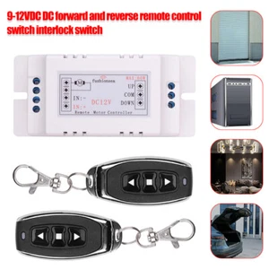 433MHz Funk Universal Garagentor Handsender 2X Fernbedienung +Empfänger DC9V-12V - Bild 1 von 13