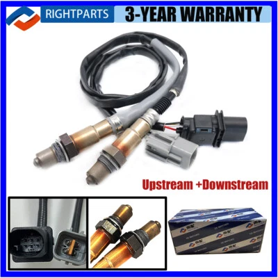Sensor de oxígeno arriba y abajo 2 piezas para Hyundai Accent Veloster Kia Soul 2012-2014 1,6 L Foto 1 de 4