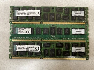 Kingston 24GB (3X8GB) DDR3-10600R SERVER MEMORY MODULE KVR16R11S4/8I - Picture 1 of 3