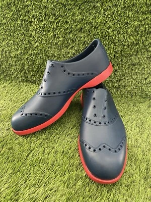 Sapato Oxford de Golfe BIION 9 Vermelho Marinho Impermeável Respirável Leve - Imagem 1 de 4