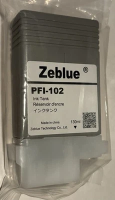 Zeblue  PFI-102MBK Ink Cartridge - Matte Black - Image 1 of 2