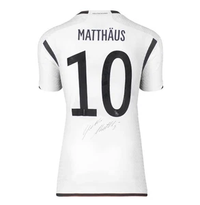 Lothar Matthaus Signed Germany Shirt: Home Autograph Jersey - Picture 1 of 1