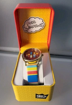 Los Simpson Reloj Mujer Accutime Analógico Damas SMP5018AZ Multicolor Dorado  Foto 1 de 4