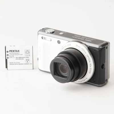 PENTAX Optio VS20 White 20x Zoom Compact Digital Camera 16MP Tested Japan - Image 1 of 4