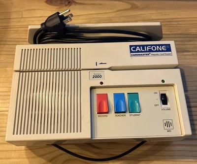 Lector de Tarjetas Magnéticas Califone Cardmaster Serie 2000 Modelo 2010 Foto 1 de 2