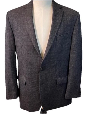 Abrigo Blazer Deportivo Talla 42L Chaps Ralph Lauren 100% Lana Para Hombre Pata de Gallo EXCELENTE Foto 1 de 4