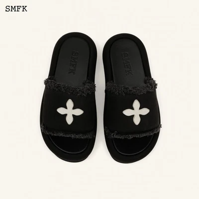 Zapatilla SMFK Compass Cross clásica de lona negra - talla 35 Foto 1 de 4