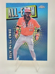 2025 Topps Chrome #CAE-4 Elly De La Cruz All Etch Cincinnati Reds - Picture 1 of 2
