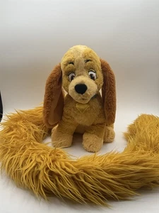 Peluche 12" Disney Parks Dama y el Vagabundo Perro 48" Cola Larga - Imagen 1 de 5