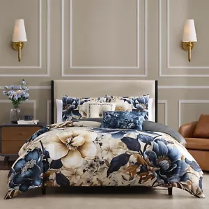 Bebejan English Manor 5 Piece Reversible Comforter Set in Queen - Picture 1 of 8