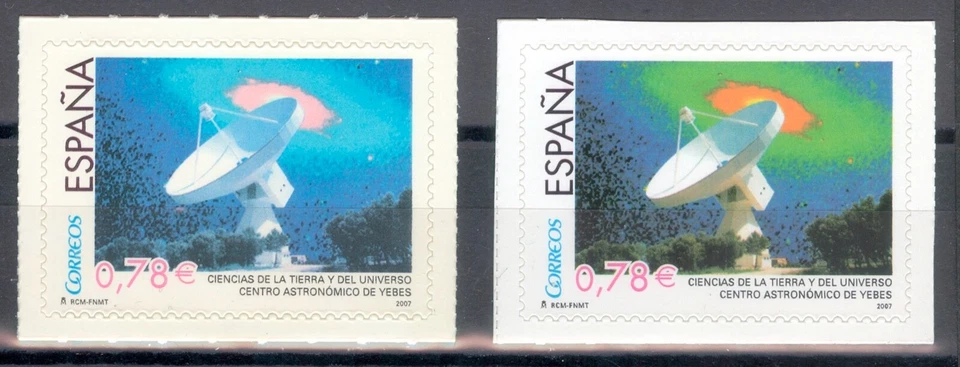 ESPAÑA 2007 - CIENCIAS - EDIFIL 4315** - CAMBIO DE COLOR! - MNH - Imagen 1 de 1